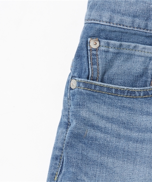 SHIPS（シップス）の「★★ユーズドウォッシュデニムテーパードパンツ◇（デニムパンツ・レディース・インディゴブルー・MEDIUM/SMALL/LARGE）」の12枚目の写真