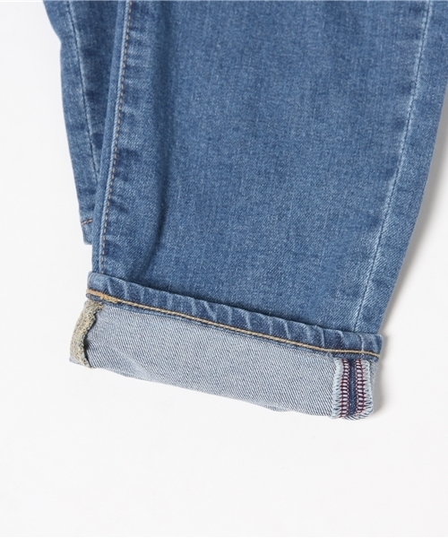 SHIPS（シップス）の「★★ユーズドウォッシュデニムテーパードパンツ◇（デニムパンツ・レディース・インディゴブルー・MEDIUM/SMALL/LARGE）」の6枚目の写真