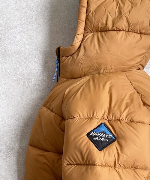 BIG FIELD（ビッグフィールド）の「アトラスマウンテンジャケット(80～150cm)（ダウンジャケット/コート・キッズ・ブラック/パープル/ブラウン/レッド/ブルー/グリーン・90/100/110/120/80/130/95/140/150）」の19枚目の写真