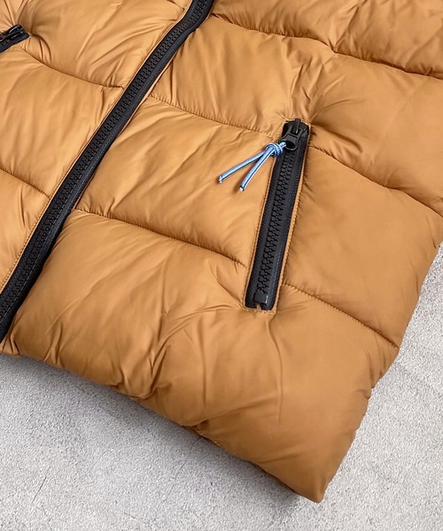 BIG FIELD（ビッグフィールド）の「アトラスマウンテンジャケット(80～150cm)（ダウンジャケット/コート・キッズ・ブラック/パープル/ブラウン/レッド/ブルー/グリーン・90/100/110/120/80/130/95/140/150）」の21枚目の写真