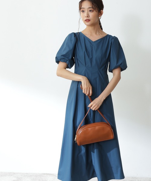 セール ウエストタックバルーンスリーブワンピース ワンピース N N Natural Beauty Basic エヌエヌ ナチュラルビューティーベーシック のファッション通販 Zozotown