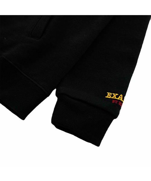 EXAMPLE（エグザンプル）の「EXAMPLY by EXAMPLE DRIP CIRCLE HOODIE for KIDS（パーカー・キッズ・ブラック/グレー・110/130）」の14枚目の写真