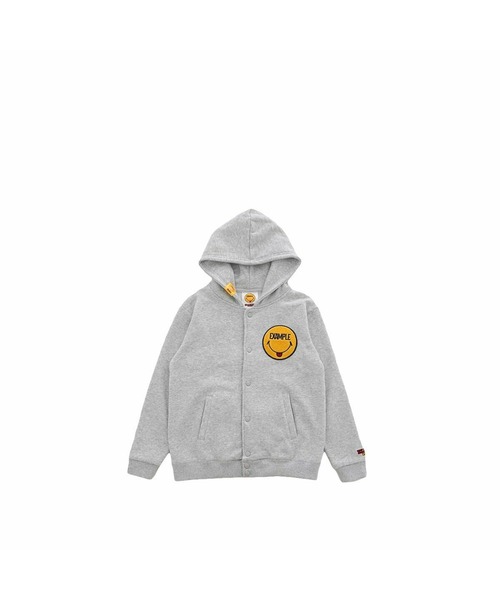 EXAMPLE（エグザンプル）の「EXAMPLY by EXAMPLE DRIP CIRCLE HOODIE for KIDS（パーカー・キッズ・ブラック/グレー・110/130）」の4枚目の写真