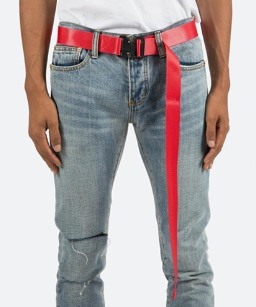 mnml(ミニマル)の「mnml/ミニマル/コブラバックルベルト/WebBelt(M2018-X530)(ベルト・メンズ・ブラック/イエロー/レッド/ブルー/ライム・F)」の5枚目の写真