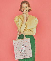 レスポートサック　トラベルポーチ　アリストキャットフラワー　ディズニー　3セット LeSportsac（レスポートサック）の「EMERALD TOTE アリストキャット