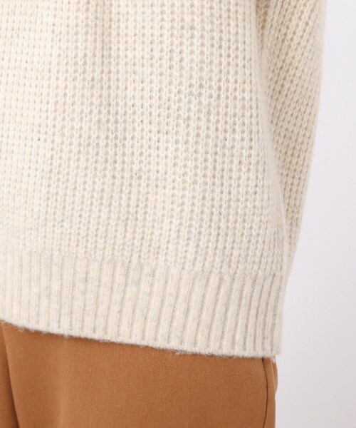 DRESKIP(ドレスキップ)の「◆求心編みニット(ニット/セーター・レディース・ピンク系/ライトベージュ/ライトブルー/グレー・02/03/04)」の10枚目の写真