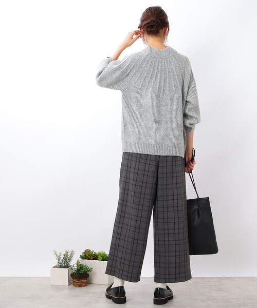 DRESKIP(ドレスキップ)の「◆求心編みニット(ニット/セーター・レディース・ピンク系/ライトベージュ/ライトブルー/グレー・02/03/04)」の17枚目の写真