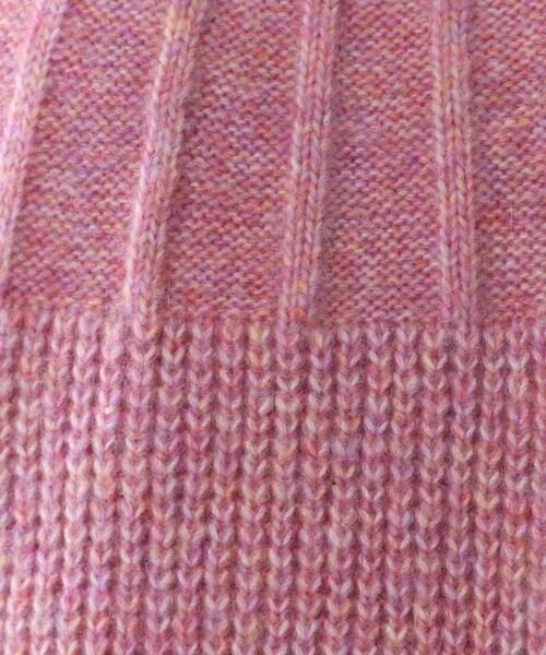 DRESKIP(ドレスキップ)の「◆求心編みニット(ニット/セーター・レディース・ピンク系/ライトベージュ/ライトブルー/グレー・02/03/04)」の18枚目の写真