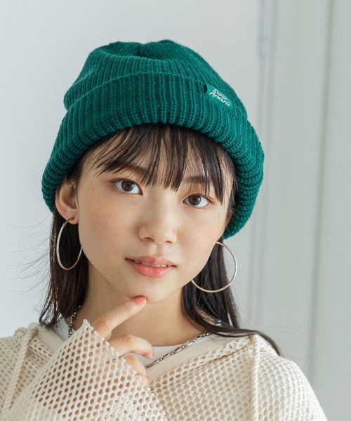 repipi armario(レピピ アルマリオ)の「アクリルワッチ(ニットキャップ/ビーニー・キッズ・ホワイト/ブラック/レッド/イエロー/ブルー/グリーン・FREE)」の15枚目の写真