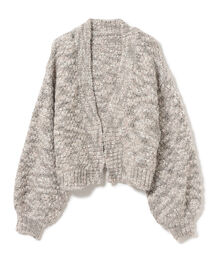 Ray BEAMS | RBS / ミックス スラブ ショート カーディガン(カーディガン/ボレロ)