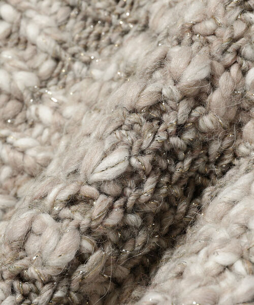 Ray BEAMS（レイビームス）の「RBS / ミックス スラブ ショート カーディガン（カーディガン/ボレロ・レディース・シルバー/ブラウン系その他3・ONE SIZE）」の18枚目の写真