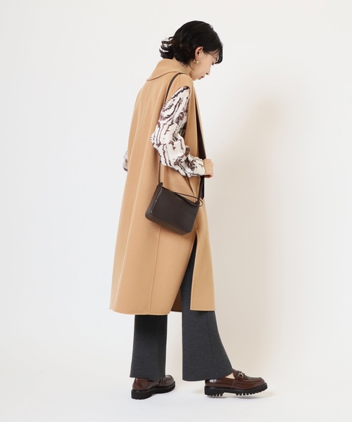 IENA（イエナ）の「Wフェイスデザインベスト（ベスト・レディース・ブラック/ベージュ・FREE）」の19枚目の写真