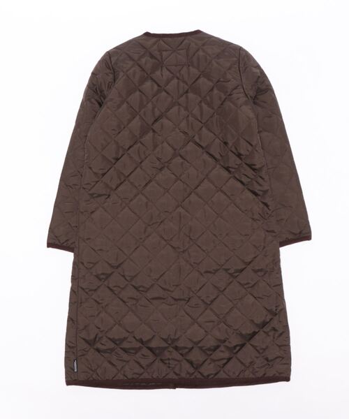 Traditional Weatherwear(トラディショナルウェザーウェア)の「【 TRADITIONAL WEATHERWEAR / トラディショナルウェザーウェアー 】 ARKLEY LONG アークリーロング(ノーカラーコート・レディース・ブラック/ブラウン/カーキ/ベージュ・34/36)」の5枚目の写真