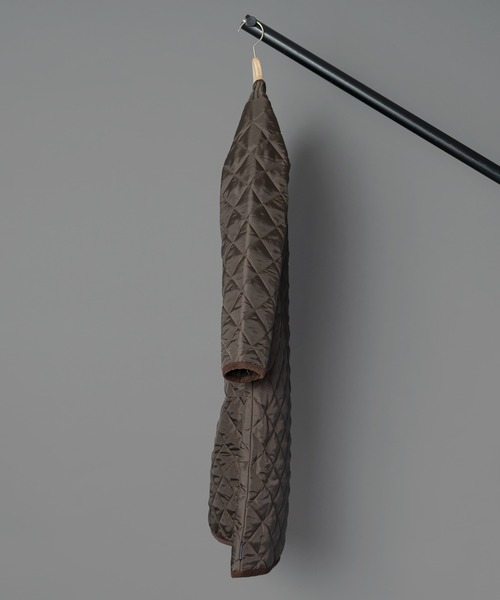 Traditional Weatherwear(トラディショナルウェザーウェア)の「【 TRADITIONAL WEATHERWEAR / トラディショナルウェザーウェアー 】 ARKLEY LONG アークリーロング(ノーカラーコート・レディース・ブラック/ブラウン/カーキ/ベージュ・34/36)」の9枚目の写真