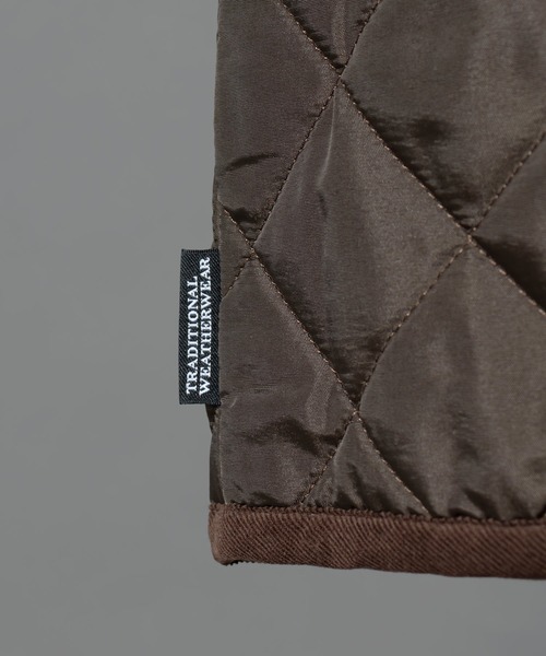 Traditional Weatherwear(トラディショナルウェザーウェア)の「【 TRADITIONAL WEATHERWEAR / トラディショナルウェザーウェアー 】 ARKLEY LONG アークリーロング(ノーカラーコート・レディース・ブラック/ブラウン/カーキ/ベージュ・34/36)」の14枚目の写真