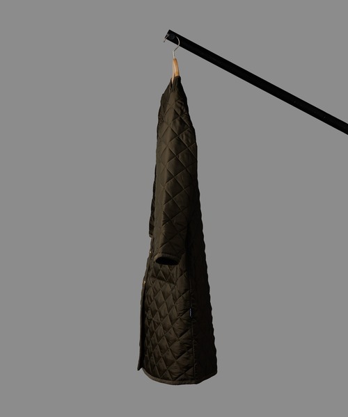 Traditional Weatherwear(トラディショナルウェザーウェア)の「【 TRADITIONAL WEATHERWEAR / トラディショナルウェザーウェアー 】 ARKLEY LONG アークリーロング(ノーカラーコート・レディース・ブラック/ブラウン/カーキ/ベージュ・34/36)」の17枚目の写真