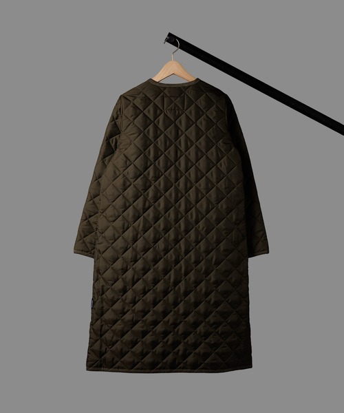 Traditional Weatherwear(トラディショナルウェザーウェア)の「【 TRADITIONAL WEATHERWEAR / トラディショナルウェザーウェアー 】 ARKLEY LONG アークリーロング(ノーカラーコート・レディース・ブラック/ブラウン/カーキ/ベージュ・34/36)」の16枚目の写真