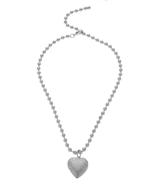 jouetie（ジュエティ）の「ハートロケットボールチェーンネックレス（ネックレス・レディース・シルバー/ゴールド・FREE）」の2枚目の写真