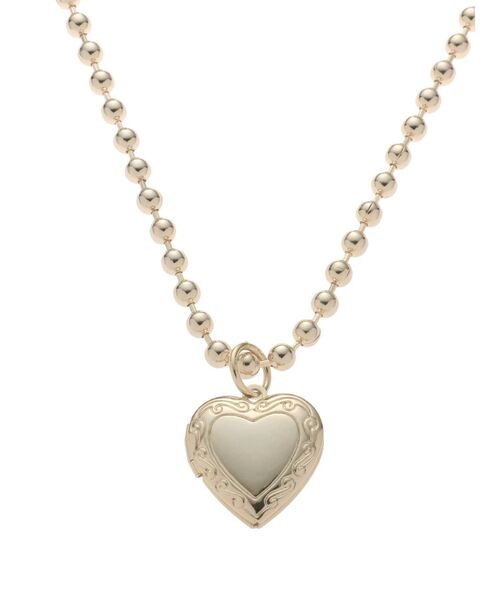 jouetie（ジュエティ）の「ハートロケットボールチェーンネックレス（ネックレス・レディース・シルバー/ゴールド・FREE）」の9枚目の写真