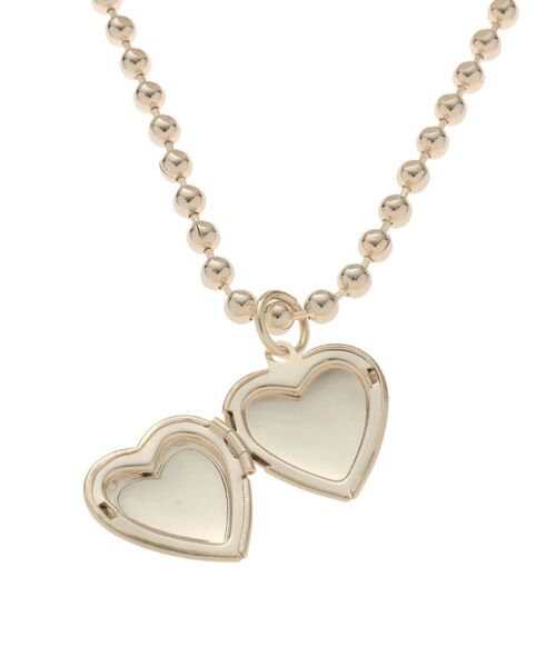 jouetie（ジュエティ）の「ハートロケットボールチェーンネックレス（ネックレス・レディース・シルバー/ゴールド・FREE）」の6枚目の写真