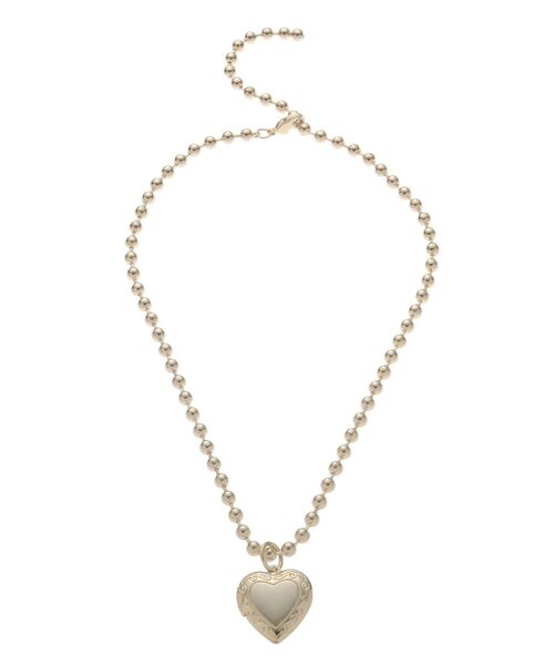 jouetie（ジュエティ）の「ハートロケットボールチェーンネックレス（ネックレス・レディース・シルバー/ゴールド・FREE）」の8枚目の写真