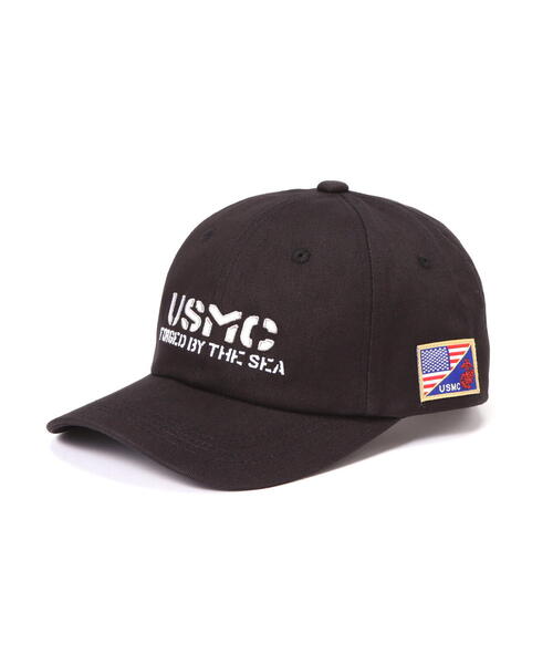 AVIREX(アヴィレックス)の「USMC CAP / USMC キャップ / AVIREX / アヴィレックス(キャップ・メンズ・ブラック/ネイビー/ホワイト系2/オリーブ系・F)」の5枚目の写真