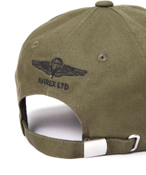 AVIREX(アヴィレックス)の「USMC CAP / USMC キャップ / AVIREX / アヴィレックス(キャップ・メンズ・ブラック/ネイビー/ホワイト系2/オリーブ系・F)」の8枚目の写真