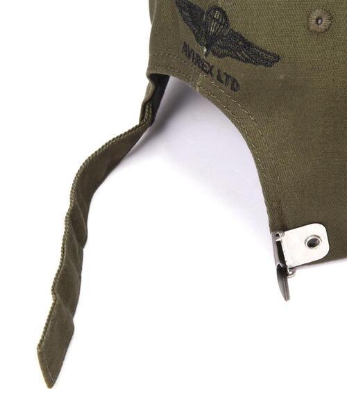 AVIREX(アヴィレックス)の「USMC CAP / USMC キャップ / AVIREX / アヴィレックス(キャップ・メンズ・ブラック/ネイビー/ホワイト系2/オリーブ系・F)」の9枚目の写真