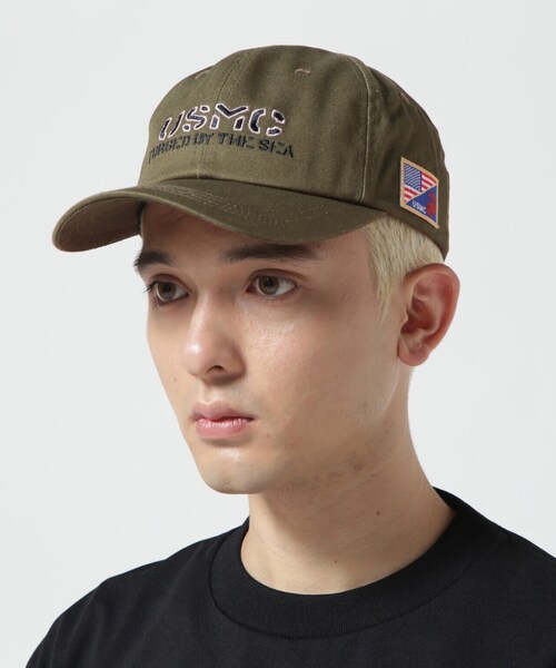 AVIREX(アヴィレックス)の「USMC CAP / USMC キャップ / AVIREX / アヴィレックス(キャップ・メンズ・ブラック/ネイビー/ホワイト系2/オリーブ系・F)」の11枚目の写真