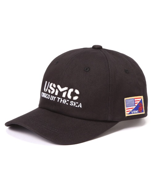 AVIREX(アヴィレックス)の「USMC CAP / USMC キャップ / AVIREX / アヴィレックス(キャップ・メンズ・ブラック/ネイビー/ホワイト系2/オリーブ系・F)」の3枚目の写真
