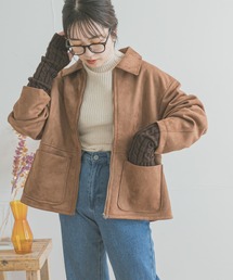 ITEMS URBANRESEARCH | フェイクスエードジャケット(ブルゾン)