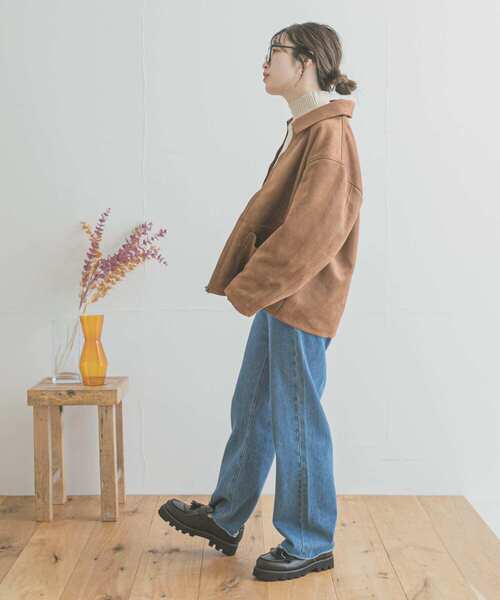 ao　フェイクスエード　ジャケット ITEMS URBANRESEARCH（アイテムズ アーバンリサーチ）の