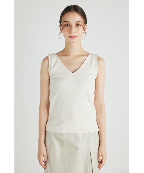 rienda（リエンダ）の「クロップドコンビスウェットトップス（スウェット・レディース・ブラック/アイボリー/ライトブラウン/オレンジ系その他・FREE）」の15枚目の写真