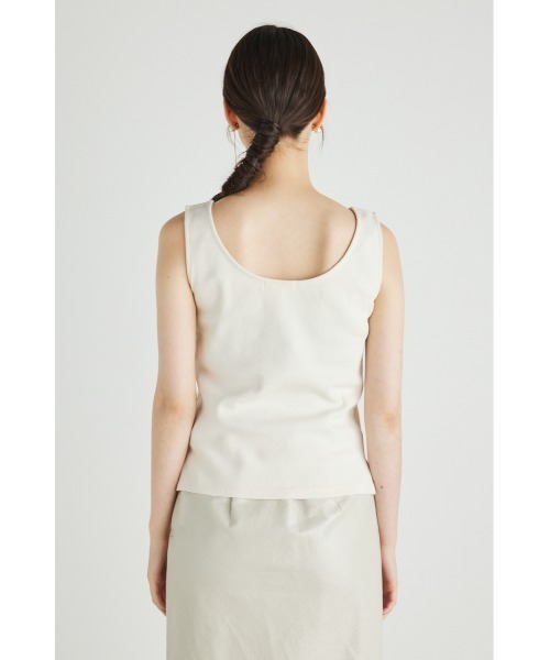 rienda（リエンダ）の「クロップドコンビスウェットトップス（スウェット・レディース・ブラック/アイボリー/ライトブラウン/オレンジ系その他・FREE）」の16枚目の写真