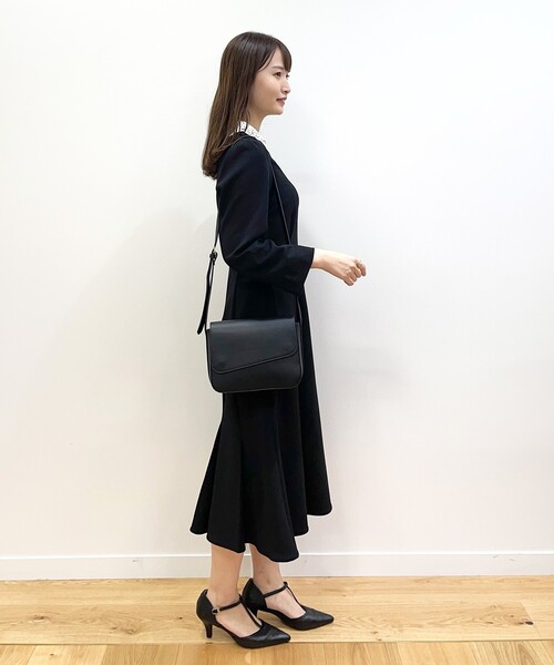 index（インデックス）の「◇2wayレースカラーフレアワンピース【WEB