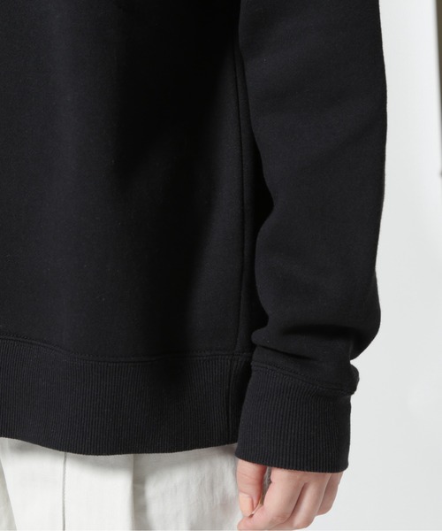 AVIREX（アヴィレックス）の「VARSITY LOGO CREW SWEAT/ バーシティーロゴクルースウェット（スウェット・レディース・ホワイト/ブラック/ライトブルーグレー・FREE）」の6枚目の写真