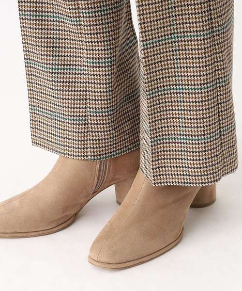 OPAQUE.CLIP（オペークドットクリップ）の「◆【C】チェックセミフレアパンツ（その他パンツ・レディース・ダークブラウン系1/グレー系1・34/36/40/38）」の20枚目の写真