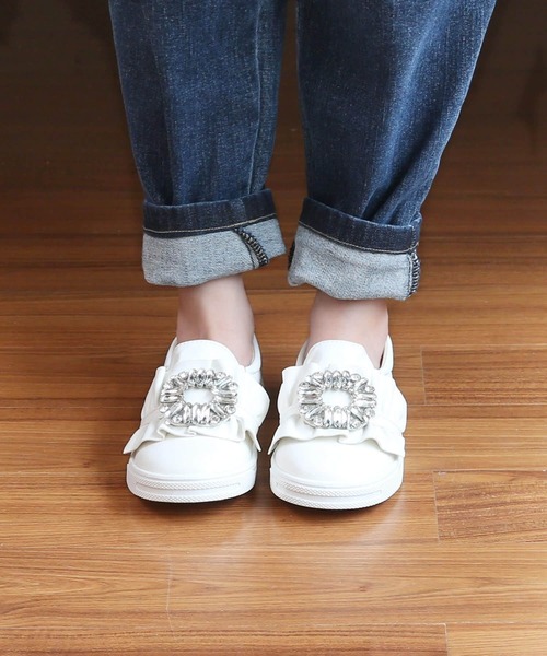 Rora（ローラ）の「メント スリッポン（スリッポン・キッズ・ホワイト・22cm/16cm/17cm/19cm/20cm/21cm/18cm）」の11枚目の写真