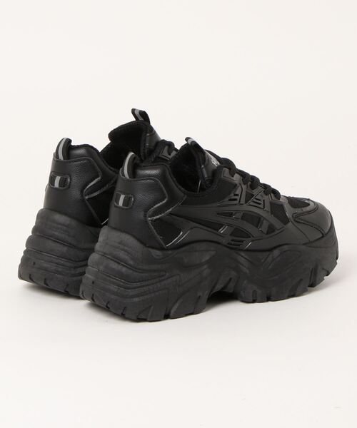 Lace Ladies(レースレディース)の「厚底ダッドスニーカー(スニーカー・レディース・アイボリー/ホワイト/ブラック・24/22.5/23.5/23/24.5/25)」の4枚目の写真