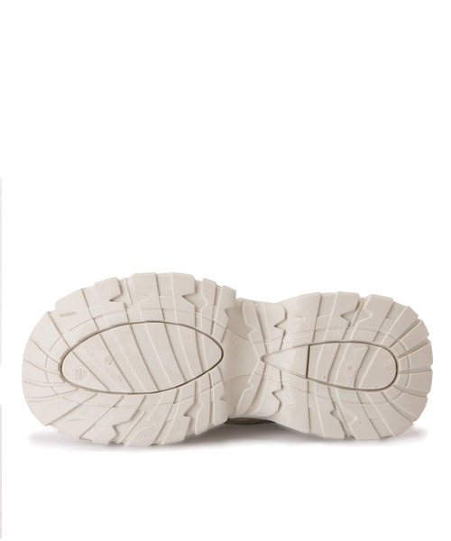 Lace Ladies(レースレディース)の「厚底ダッドスニーカー(スニーカー・レディース・アイボリー/ホワイト/ブラック・24/22.5/23.5/23/24.5/25)」の13枚目の写真