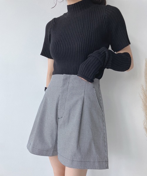 AS KNOW AS plus（アズノゥアズプラス）の「♪SETも ハイウエストショートパンツ　セットアップ可能（その他パンツ・レディース・ベージュ系その他/ブラウン系その他/ブラック系その他/ホワイト系その他・FREE）」の11枚目の写真