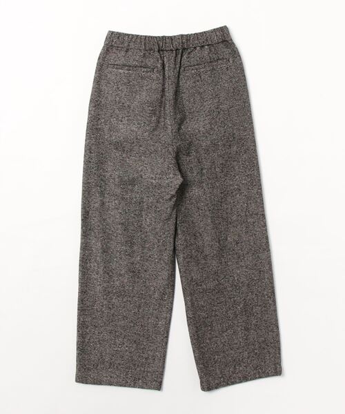 Morris & Sons（モリスアンドサンズ）の「MORRIS & SONS | ホームスパン 2タックイージーパンツ WOMEN（その他パンツ・レディース・ブラック系その他/ベージュ系その他・1/0）」の3枚目の写真