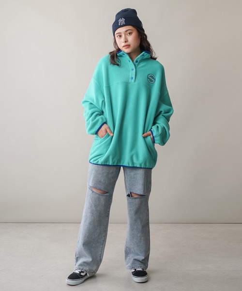 NEW ERA（ニューエラ）の「【NEW ERA / ニューエラ】ロゴ刺繍ニットキャップ（ニットキャップ/ビーニー・レディース・グリーン/ブラック/ブラック系その他2/ベージュ/ネイビー/ブラック系その他・ONESIZE）」の16枚目の写真