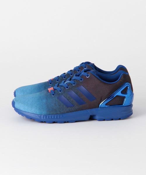 adidas Originals（アディダスオリジナルス）の「＜adidas Originals for UNITED ARROWS & SONS＞ZX FLUX INDIGO UAS†◆（スニーカー・メンズ・コバルトブルー・27.5/28/24.5/26/27/28.5/25.5/25/23.5/26.5/30/23/29/29.5/24）」の7枚目の写真