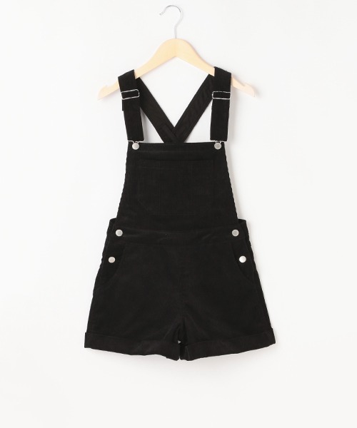 LOVETOXIC(ラブトキシック)の「コーデュロイショートサロペット(サロペット/オーバーオール・キッズ・ブラック/ブルー/アイボリー・L/S/M/SS)」の17枚目の写真