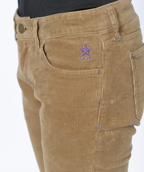 X-girl(エックスガール)の「CORDUROY SKINNY PANTS(その他パンツ・レディース・チャコールグレー/ベージュ/ネイビー・0/1/2)」の6枚目の写真