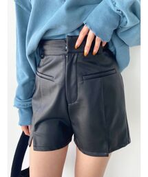 EMODA | ダブルスリットハイウエストショートパンツ(その他パンツ)