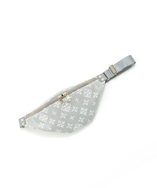 russet（ラシット）の「ミニマルボディバッグ【コットンジャガード