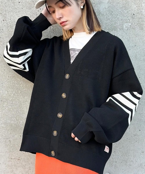 Java（ジャバ）の「《JaVaジャバ コラボ》大人クラシック。超軽量 袖ラインVネックカーデガン（カーディガン/ボレロ・メンズ・オレンジ/グリーン/ブラウン/ブラック・LARGE/MEDIUM/SMALL/X-LARGE）」の21枚目の写真