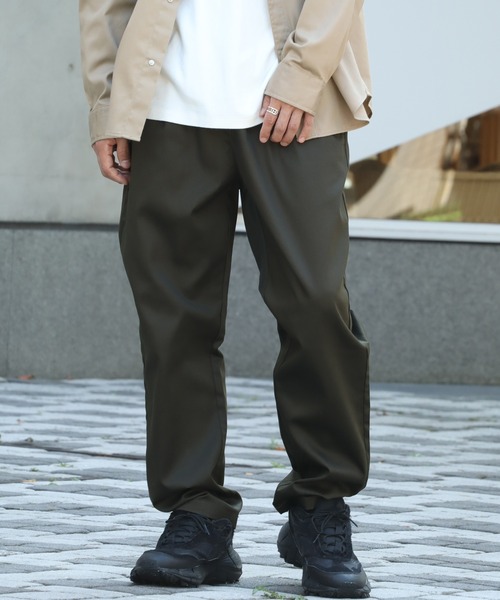 Dickies（ディッキーズ）の「【GENUINE DICKIES/ジェニュインディッキーズ】イージーテーパード リラックスシェフパンツ（チノパンツ・メンズ・アイボリー/ブラック/ベージュ/インディゴブルー/ストライプ/オリーブ/ホワイト×ブルー/ブルー系その他/カーキ/チャコールグレー・M/L/XL）」の7枚目の写真